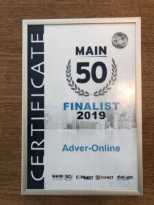 Main 50 nominatie Adver-Online HROffice